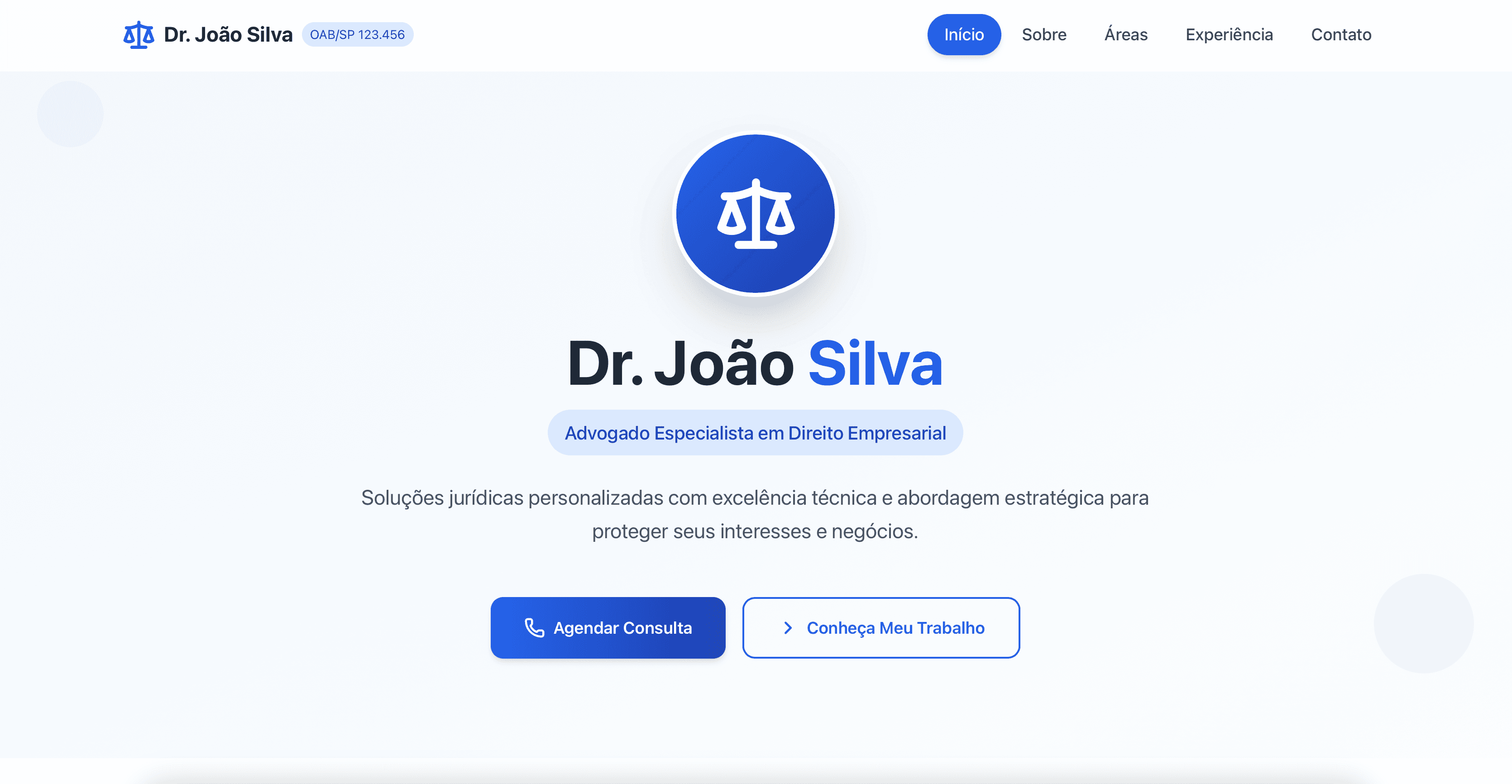 Portfolio for Lawyers